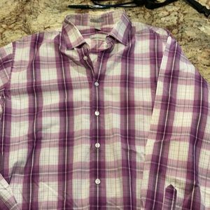 Men’s VanHeusen fitted long sleeve shirt